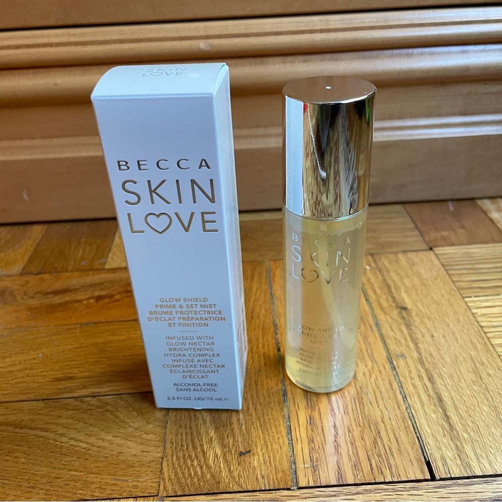 BECCA Skin Love - Glow Shield Prime & Set  Mist - Alcohol Free - 2.3 oz